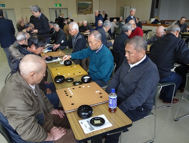 安茂里地区の囲碁・将棋大会…40回目の歴史を刻む